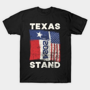 Texas Stand 2024 Flag T-Shirt